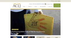 Desktop Screenshot of aclj.org